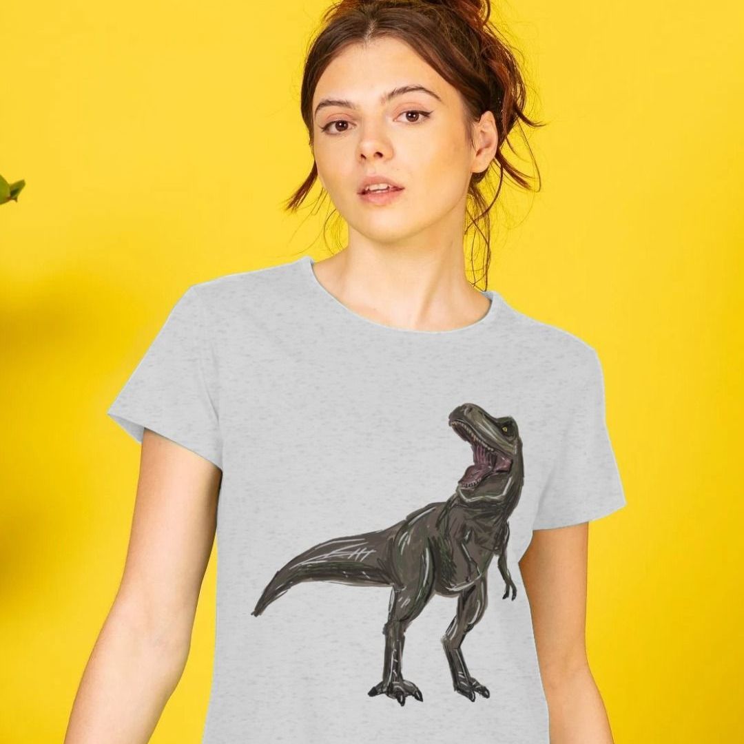 womens t rex shirt