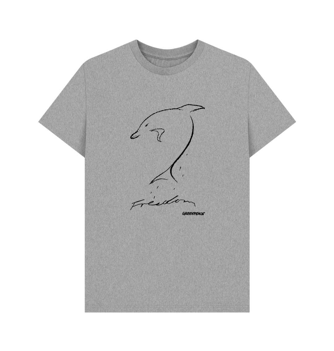CPGN】DTP Marine Dolphin Half Sleeve Tshirts White mens