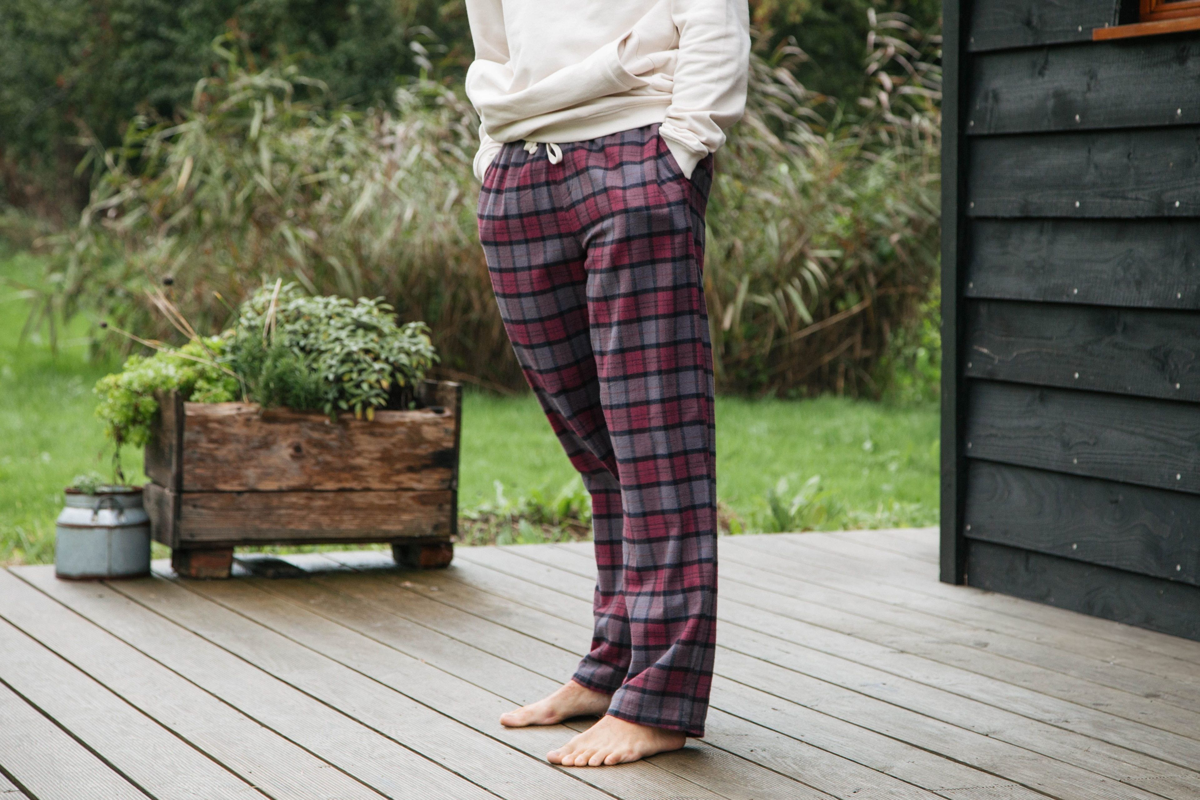 Relaxed Flannel PJ Pants | Flannel pj pants, Pj pants, Black and white  flannel