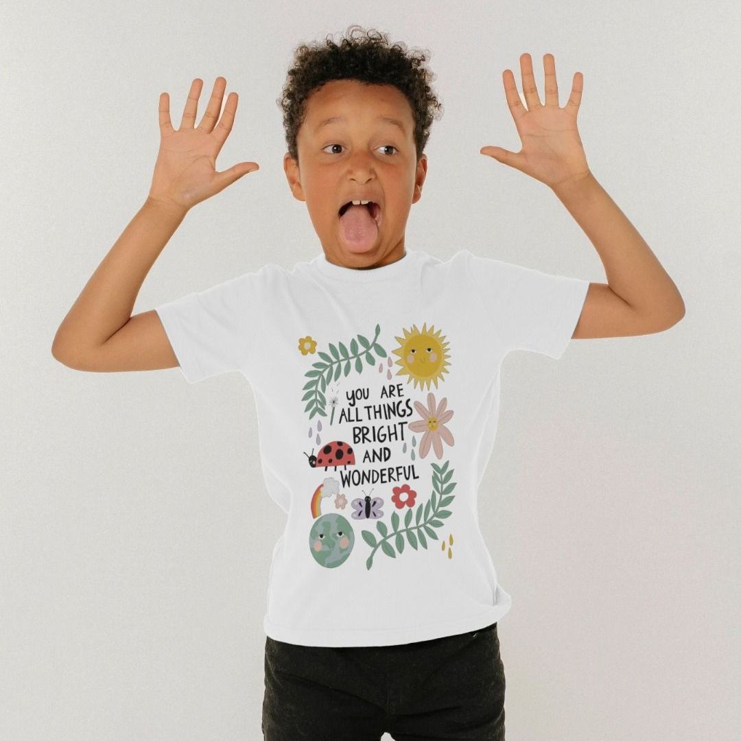 Bright & Wonderful Kid's T-Shirt