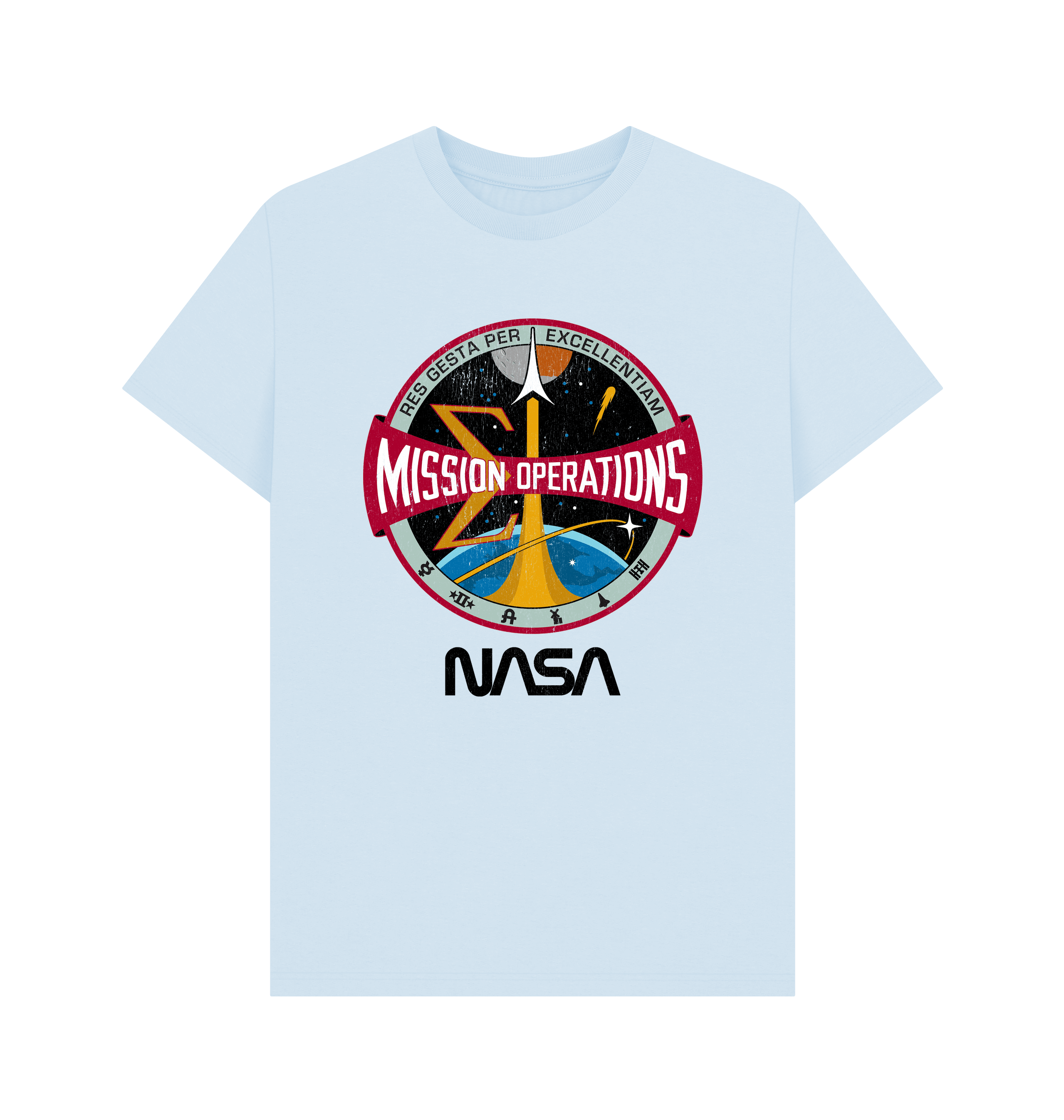 PREMIUM OFFICIAL NASA Mission Ops Unisex T-Shirt - Bild 2 von 3