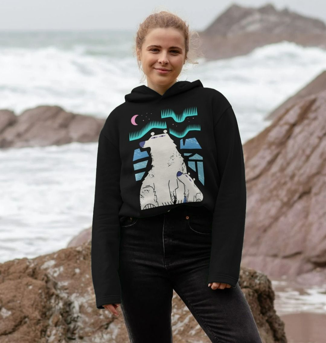 NORDISK■Medium Polar Bear Hooded T-shirt■送料込 Polar Bear Adult Long sleeve hooded shirt – EcoEvie