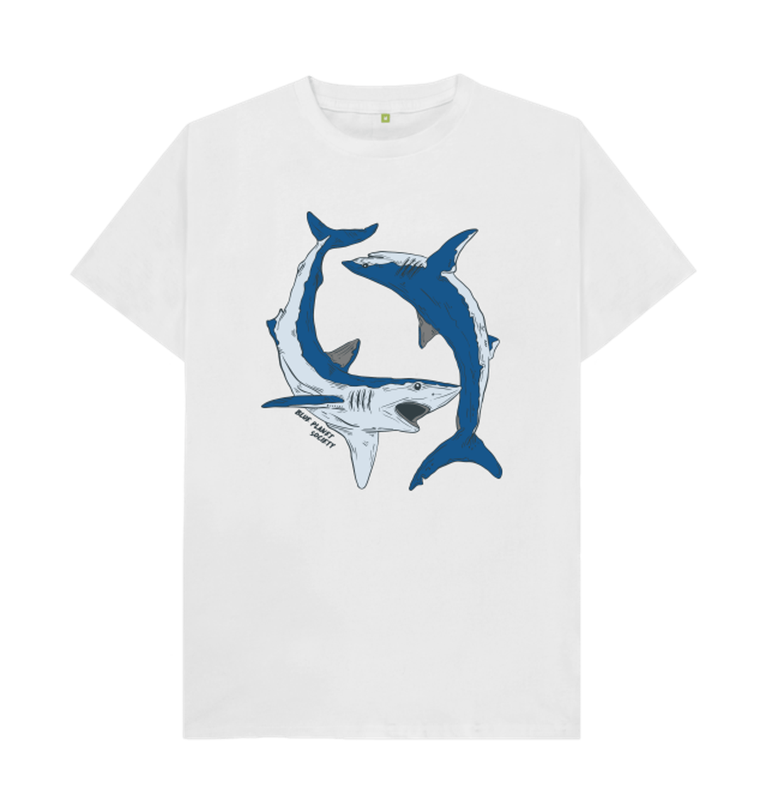 Mako Shark TShirt, Shark Tee Shirt, Men's Fishing Shirt, Fishing