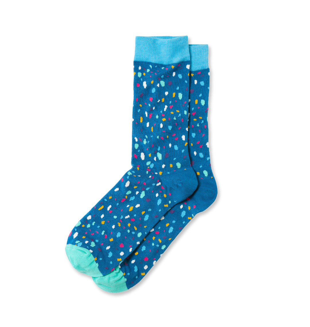 Mund socks Organic Cotton Fish socks Blue