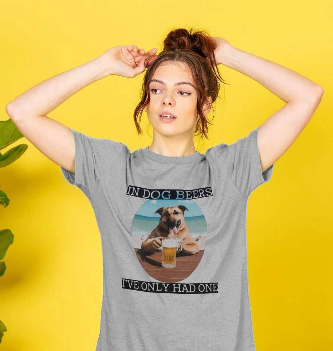 In Dog Beers, I Have Only Had One T-Shirt: A Review of Laughter, Canines, and Beach Vibes! In Dog Beers, I Have Only Had One T-Shirt: A Review of Laughter, Canines, and Beach Vibes!
