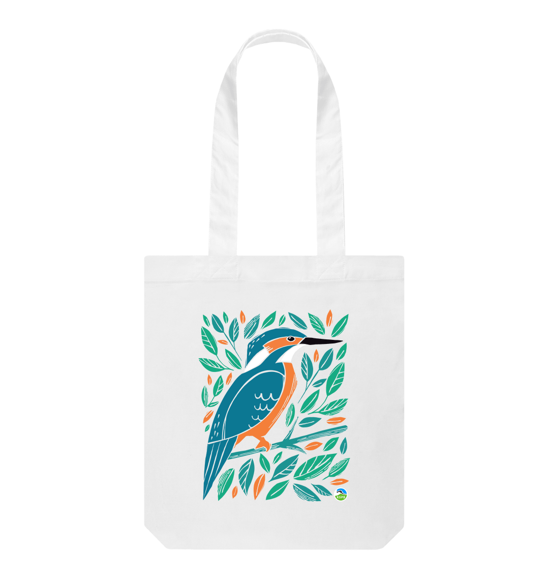 Personalised Kingfisher Bird Tote Bag, Bird Watching Shopping Bag, Gift for  Wildlife Lover, Uni Bag, Book Bag, Custom Woodland School Bag :  Amazon.co.uk: Handmade Products