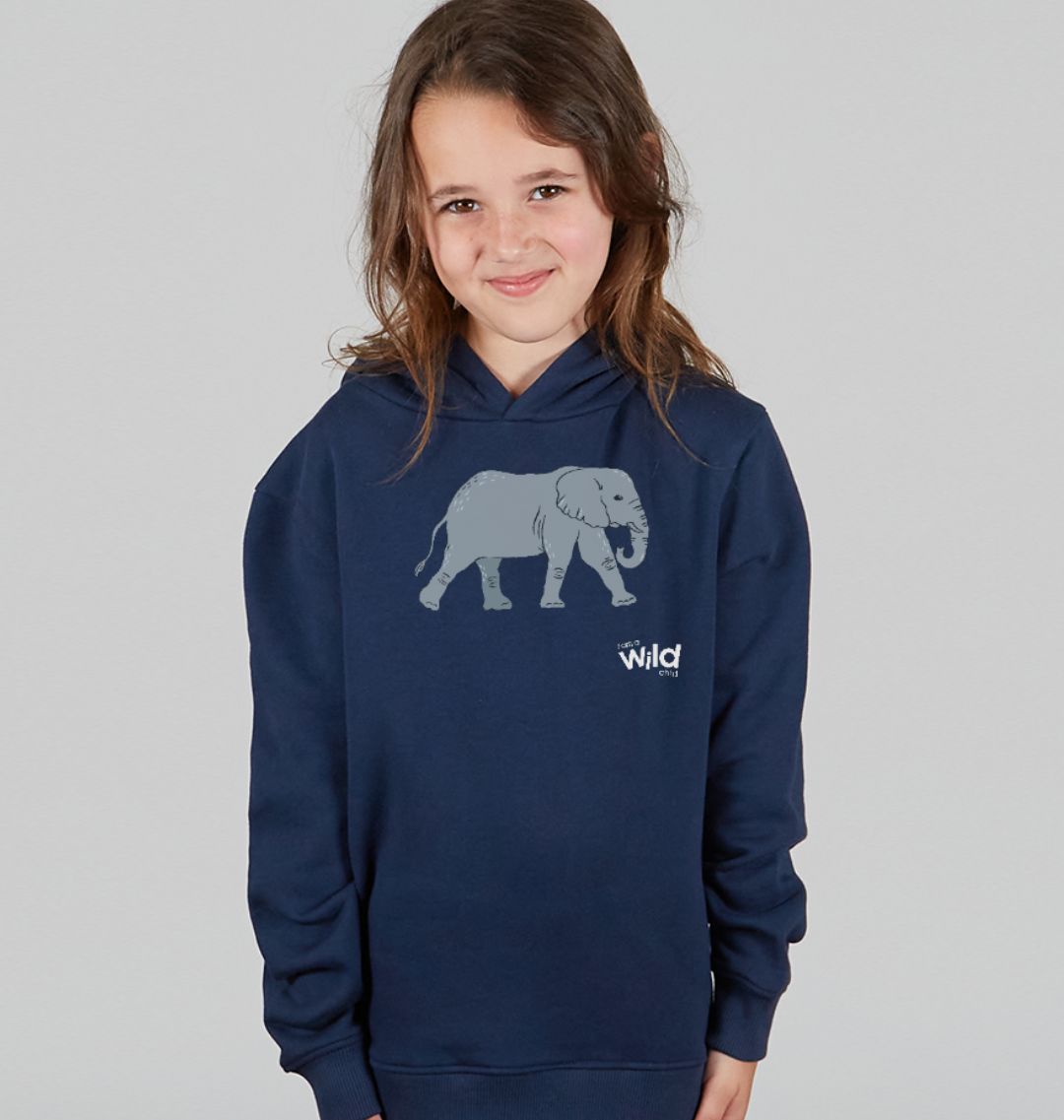 Kids Elephant Hoodie