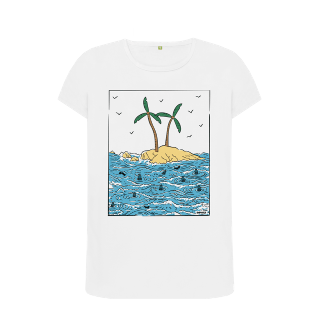 Women's Palm Island Tshirt Rapanui Clothing
