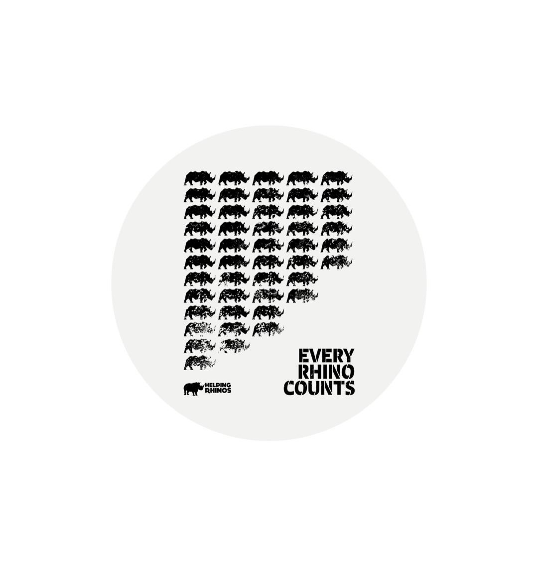 Fading Rhinos Sticker