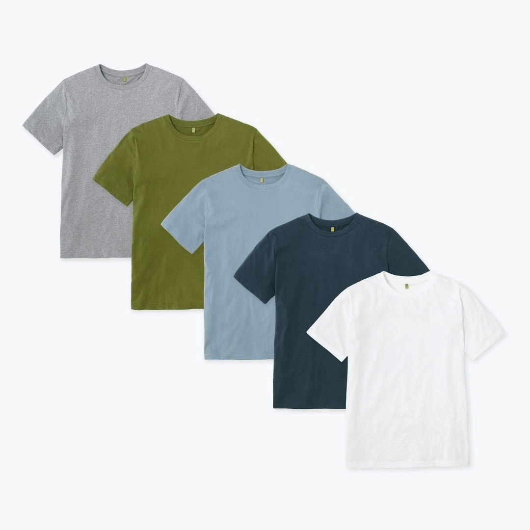 Men's T-Shirts Plain Sportswear Organic Cotton Tops