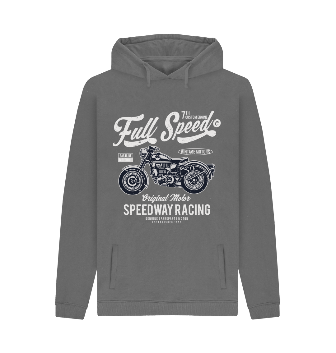Full Speed Retro Biker Hoodie