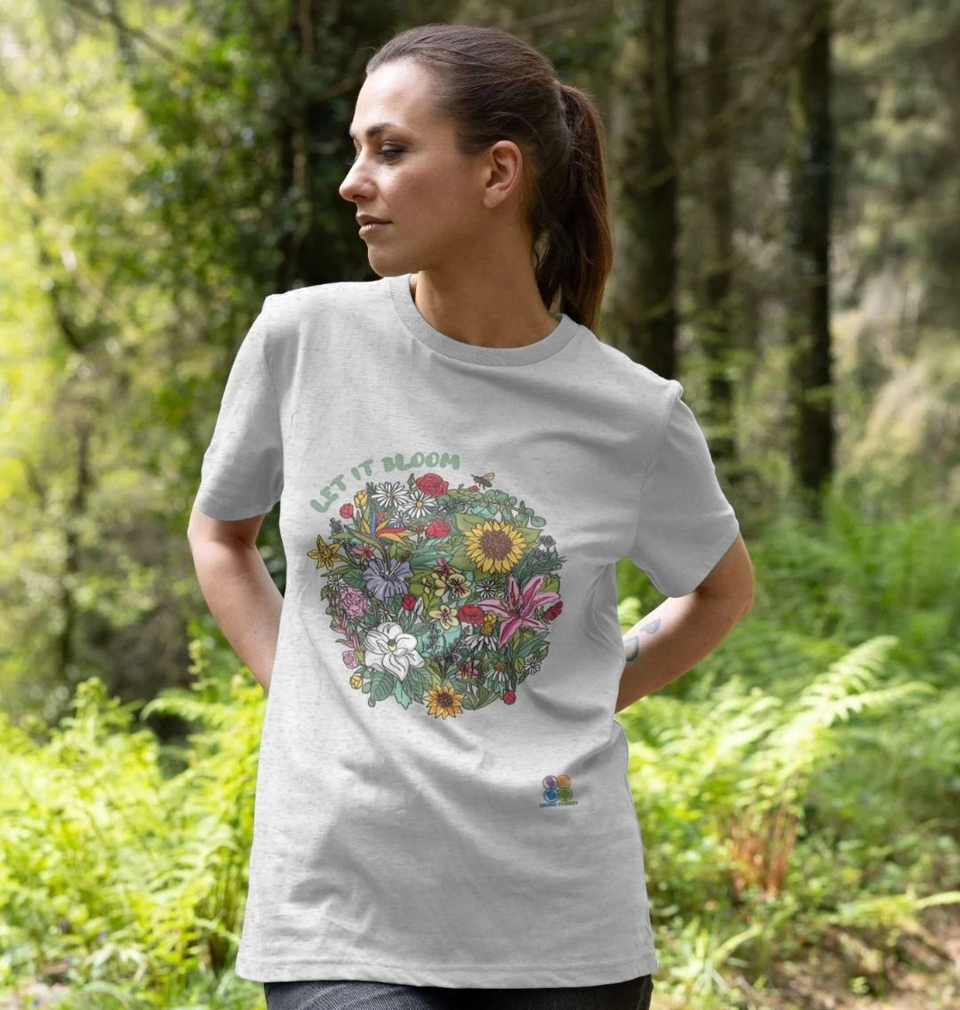 undefined | Recycled: Let It Bloom Crewneck T-shirt