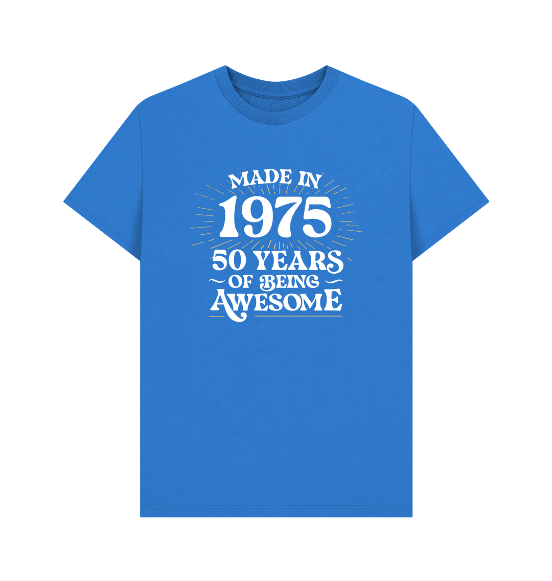Womens Made In July 1969 T-Shirt 50 Years Of Being Awesome Gifts
