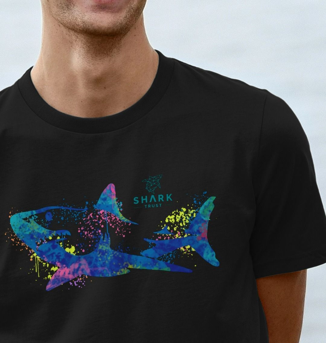 Fashion tee shirt shark