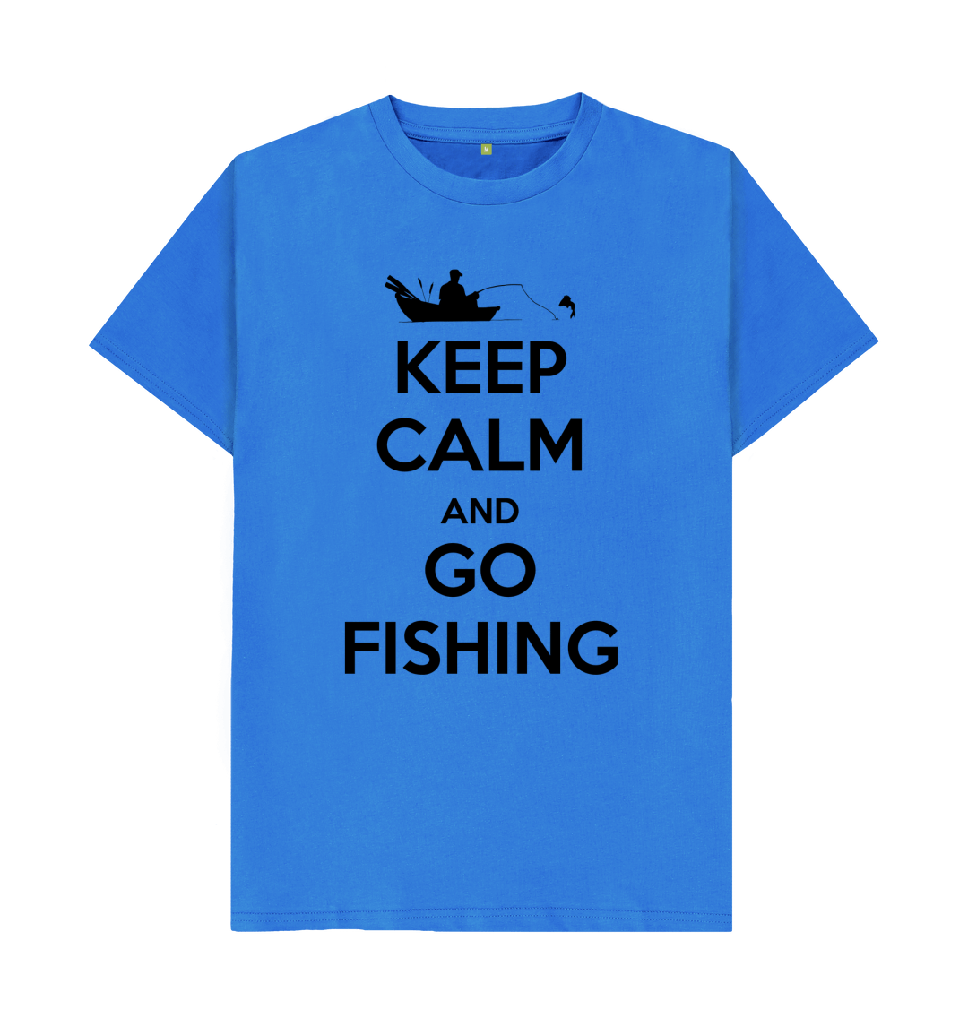 Keep Calm and Go Fishing T Shirt Kids T-Shirt for Sale by bitsnbobs