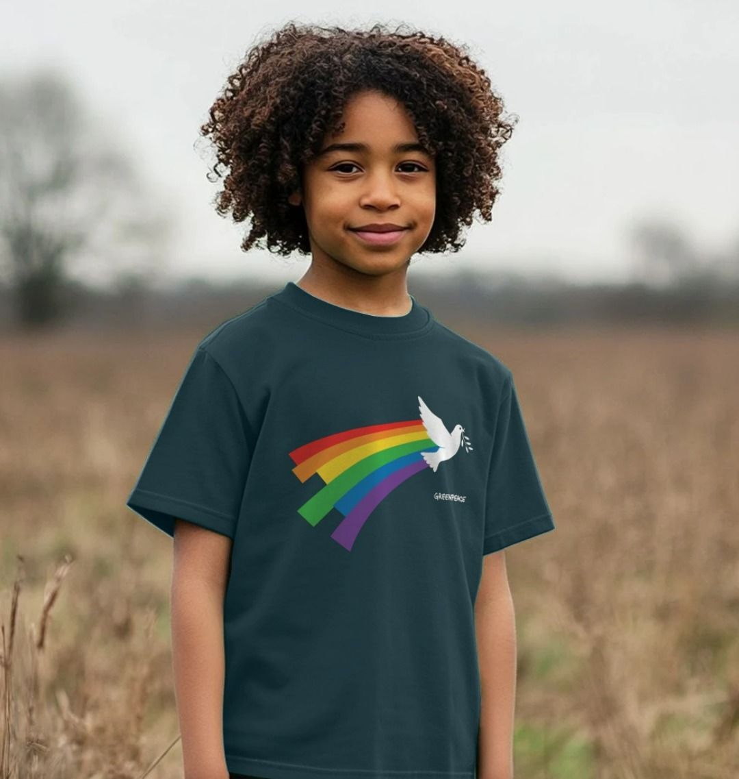 Rainbow tshirt kids discount
