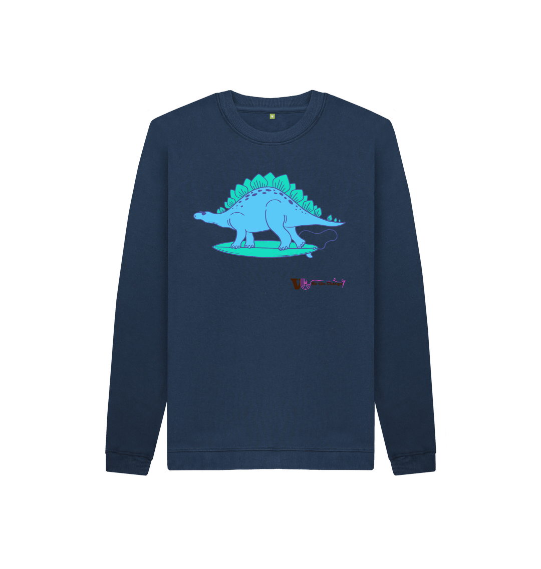 Stegosaurus sweater deals