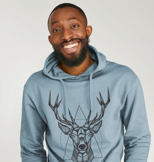 deer sweatshirt mens