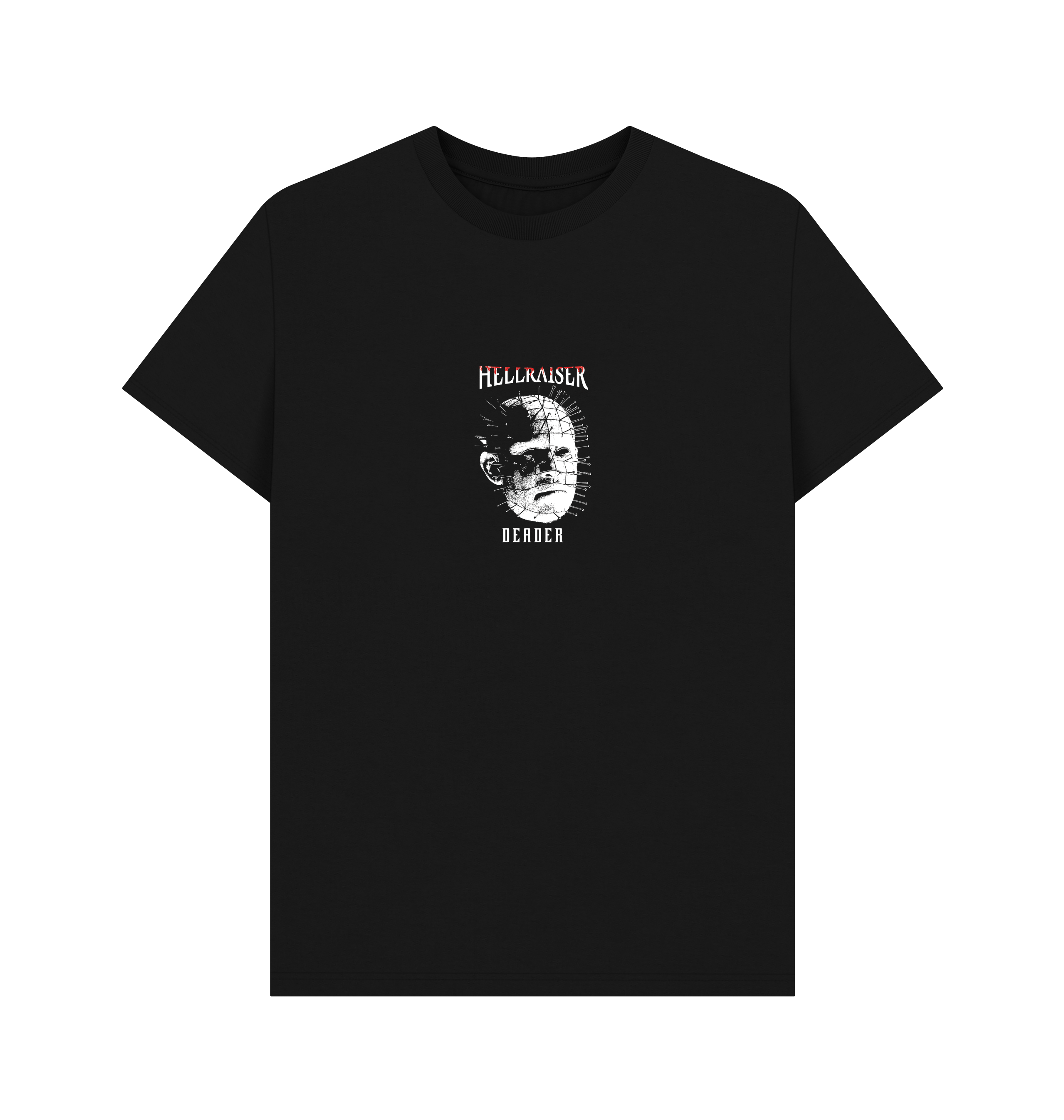 PREMIUM OFFICIAL Hellraiser Black Deader Head T-Shirt - Picture 2 of 3