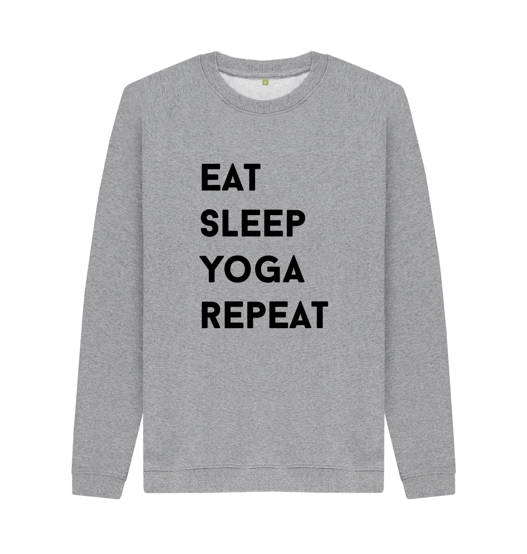 Yoga cheap slogan jumper