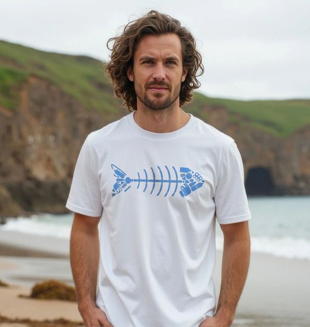 Mackerel T-shirt | Fish Tee | Rapanui