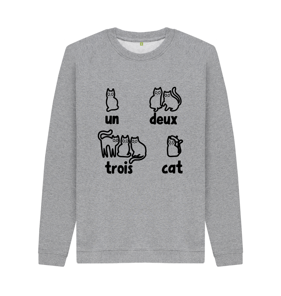 Un Deux Trois Cat Cute Funny French Pun Cat Lovers Gift T-Shirt Un Deux Trois Cat Cute Funny French Pun Cat Lovers Gift T-Shirt