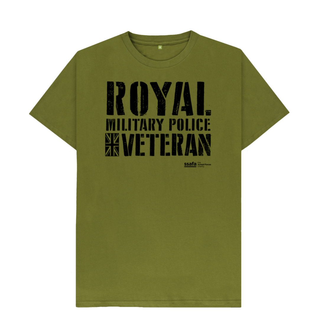 SSAFA Royal Military Police Veteran T-shirt (Moss Green) | SSAFA Store