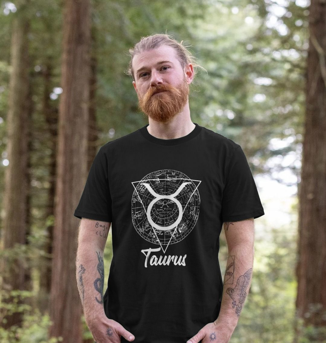 Horoscope T Shirt Taurus Zodiac Star Sign