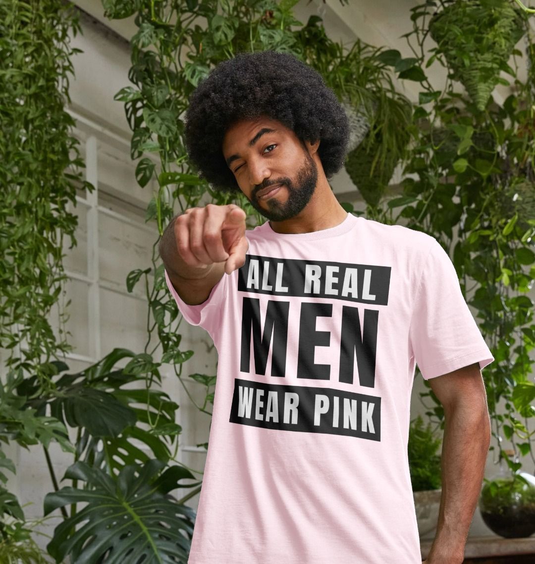 Real Men Wear Pink T shirt