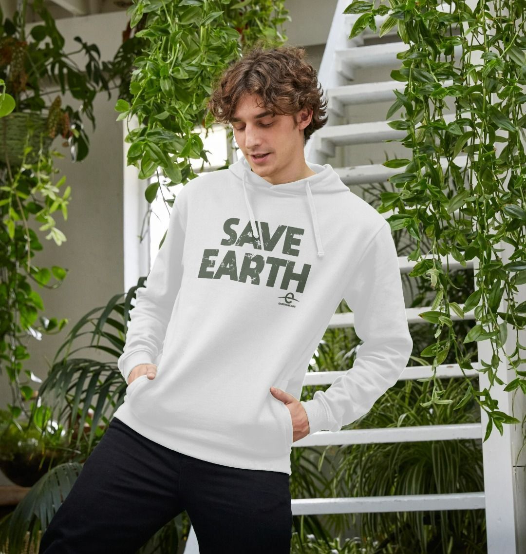 Gray 2025 earth hoodie