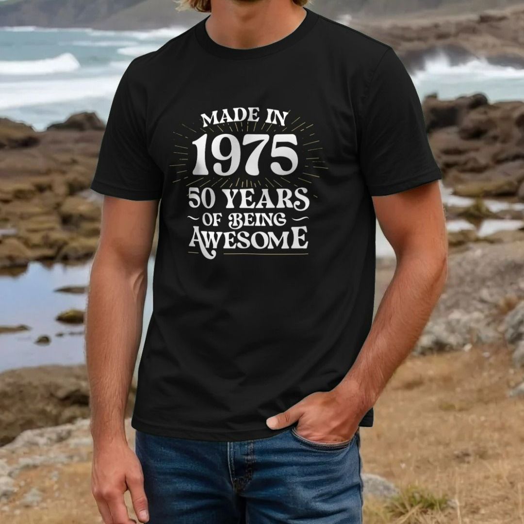 Womens Made In July 1969 T-Shirt 50 Years Of Being Awesome Gifts