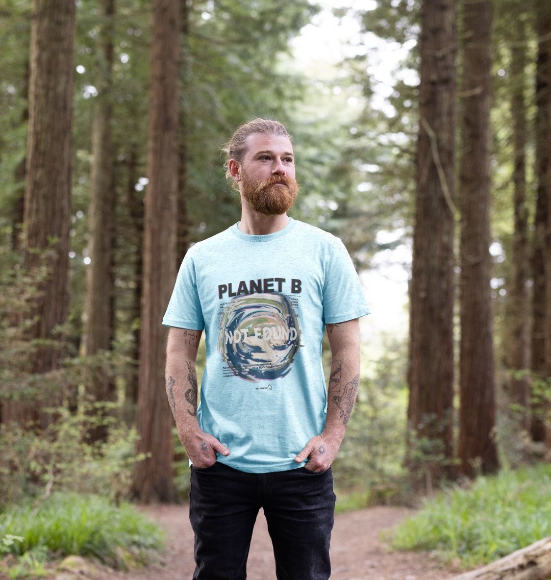 Recycled T-Shirt: Planet B >>> Not Found (Casual Fit)