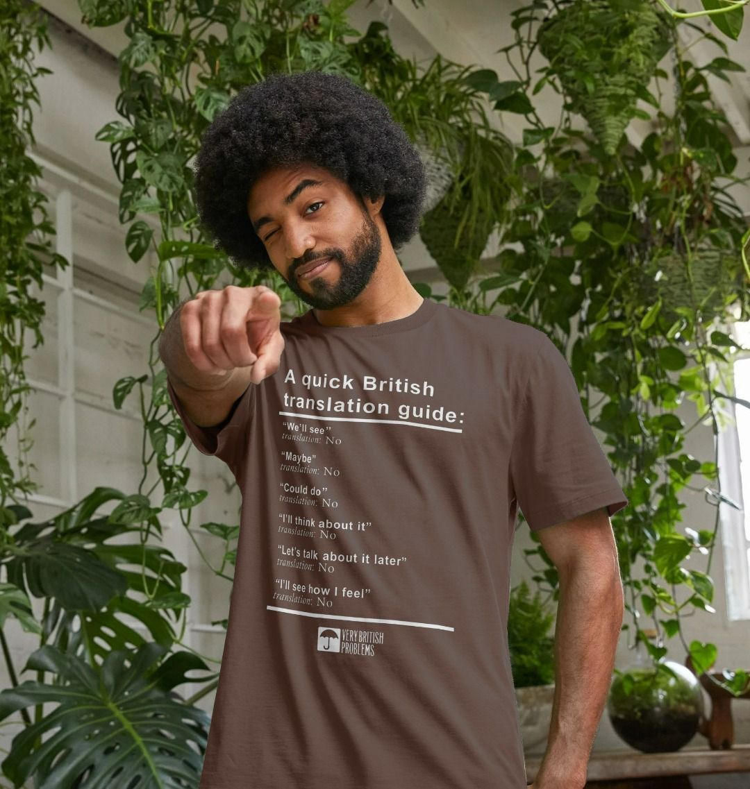 A Quick British Translation Guide Tshirt
