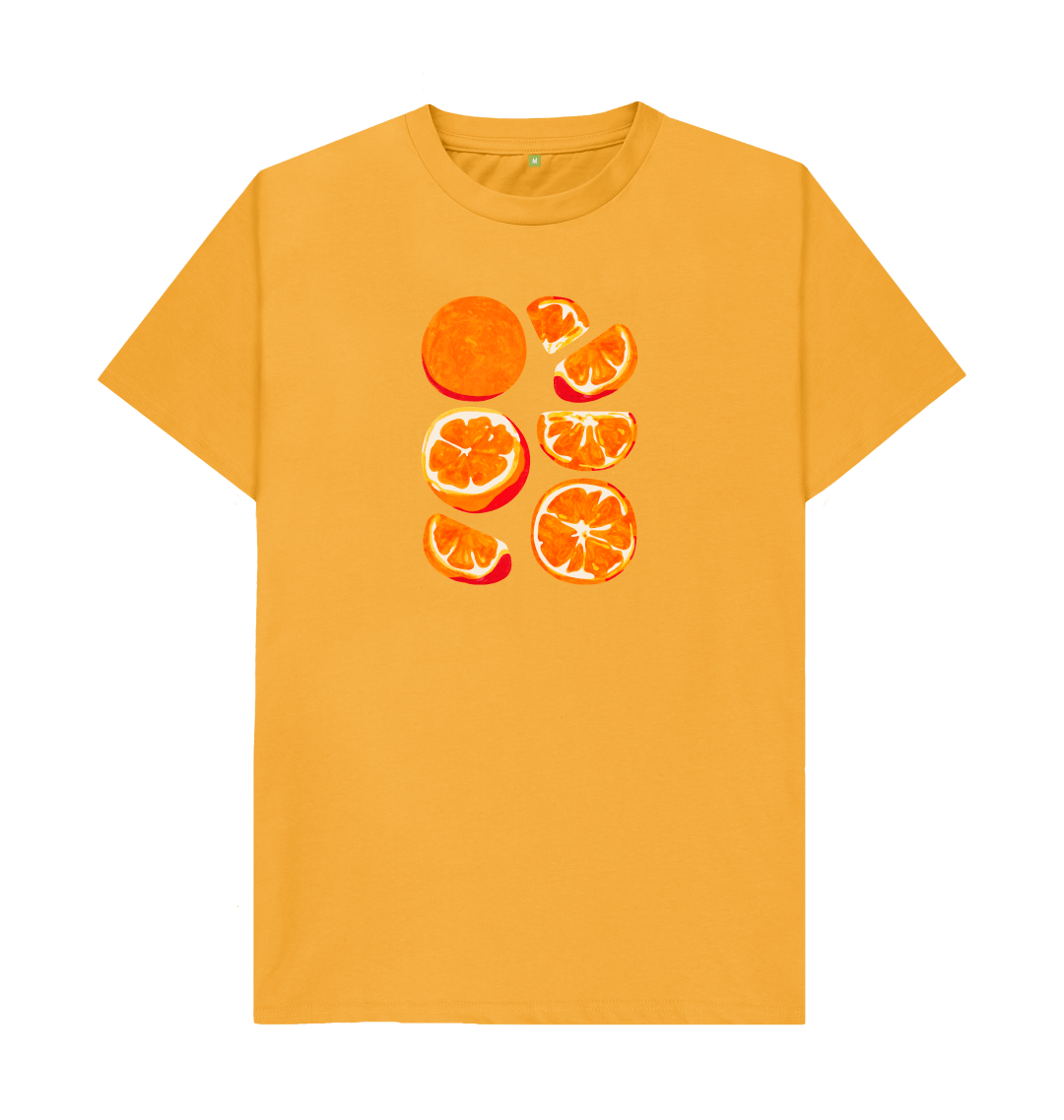 shirt with oranges on it