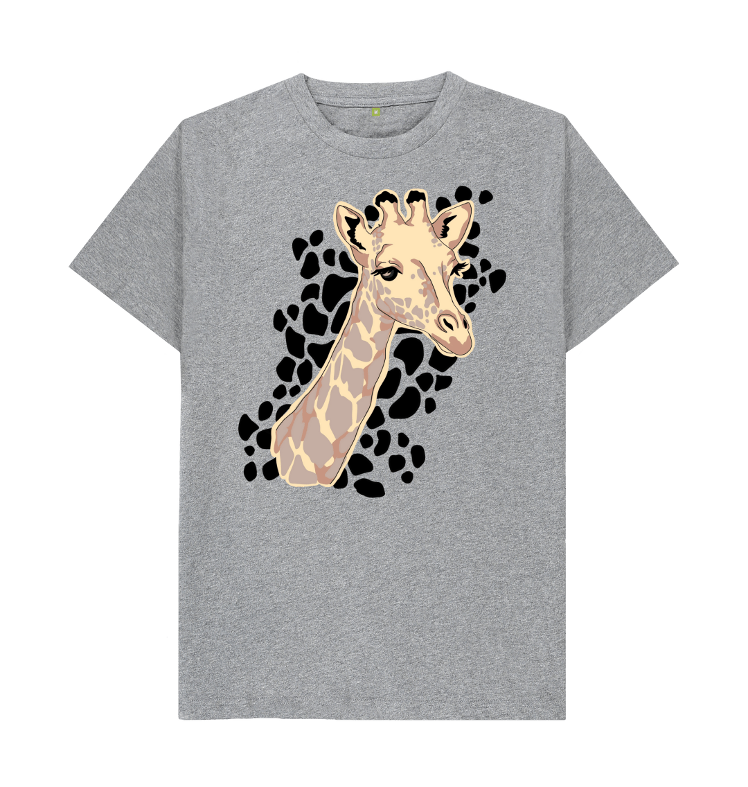 mens giraffe print shirt