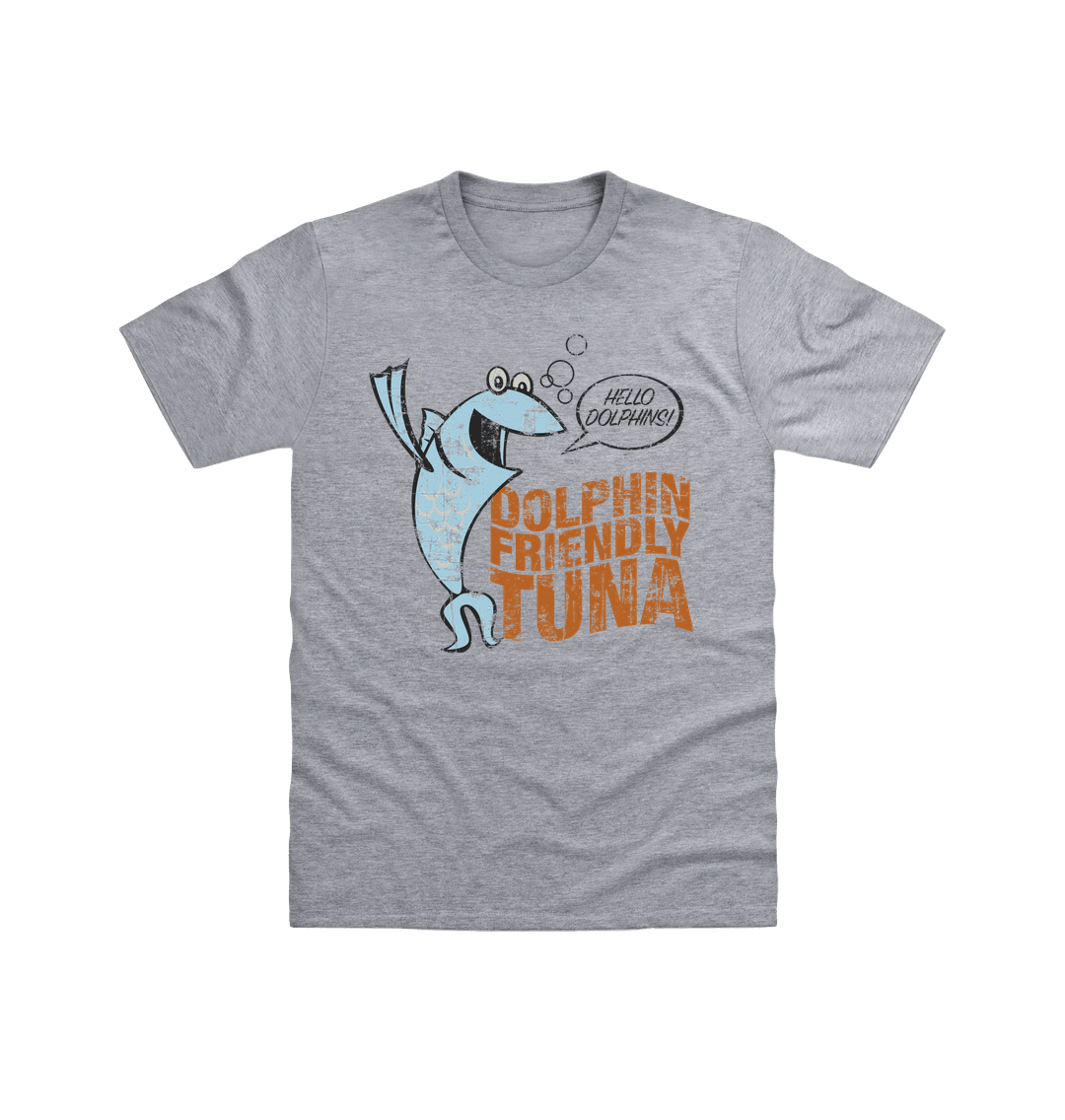 Dolphin Friendly Tuna T Shirt - Picture 3 of 4