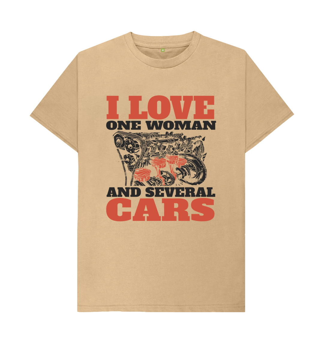 love one woman and several cars