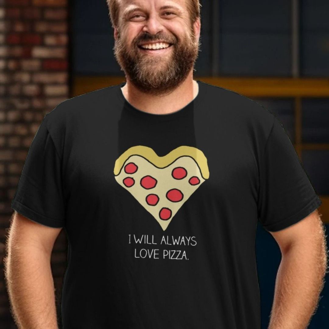 I Love Pizza - Heart T-Shirt I Love Pizza - Heart T-Shirt