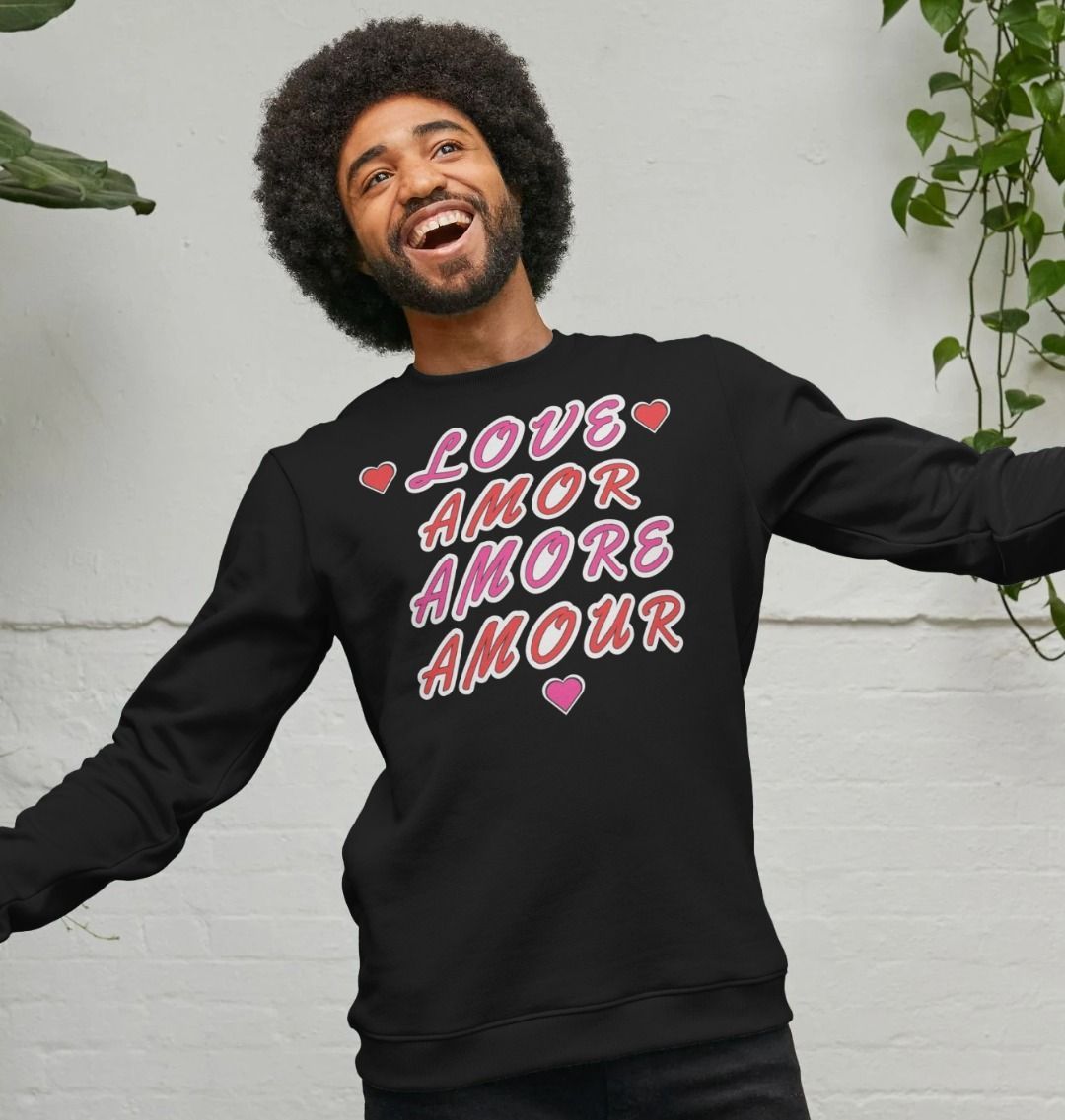 ★MUCENT★ Heart lettering Nagrang color matching man-to-man MUSINSA | MUCENT Heart lettering Nagrang color blocking man