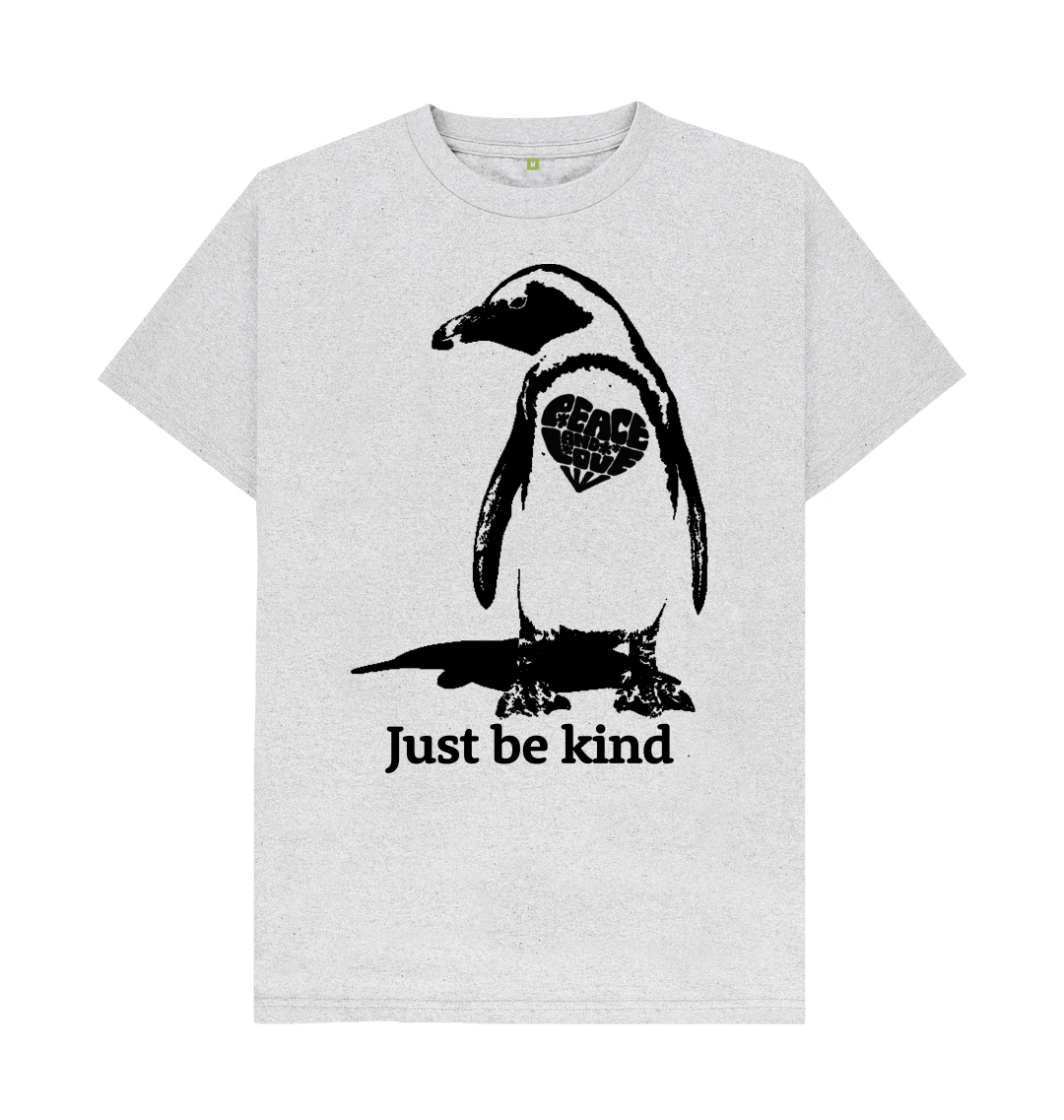 Recycled organic cotton penguin kindness tee Recycled organic cotton penguin kindness tee