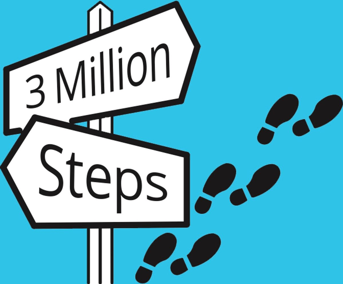 3-million-steps