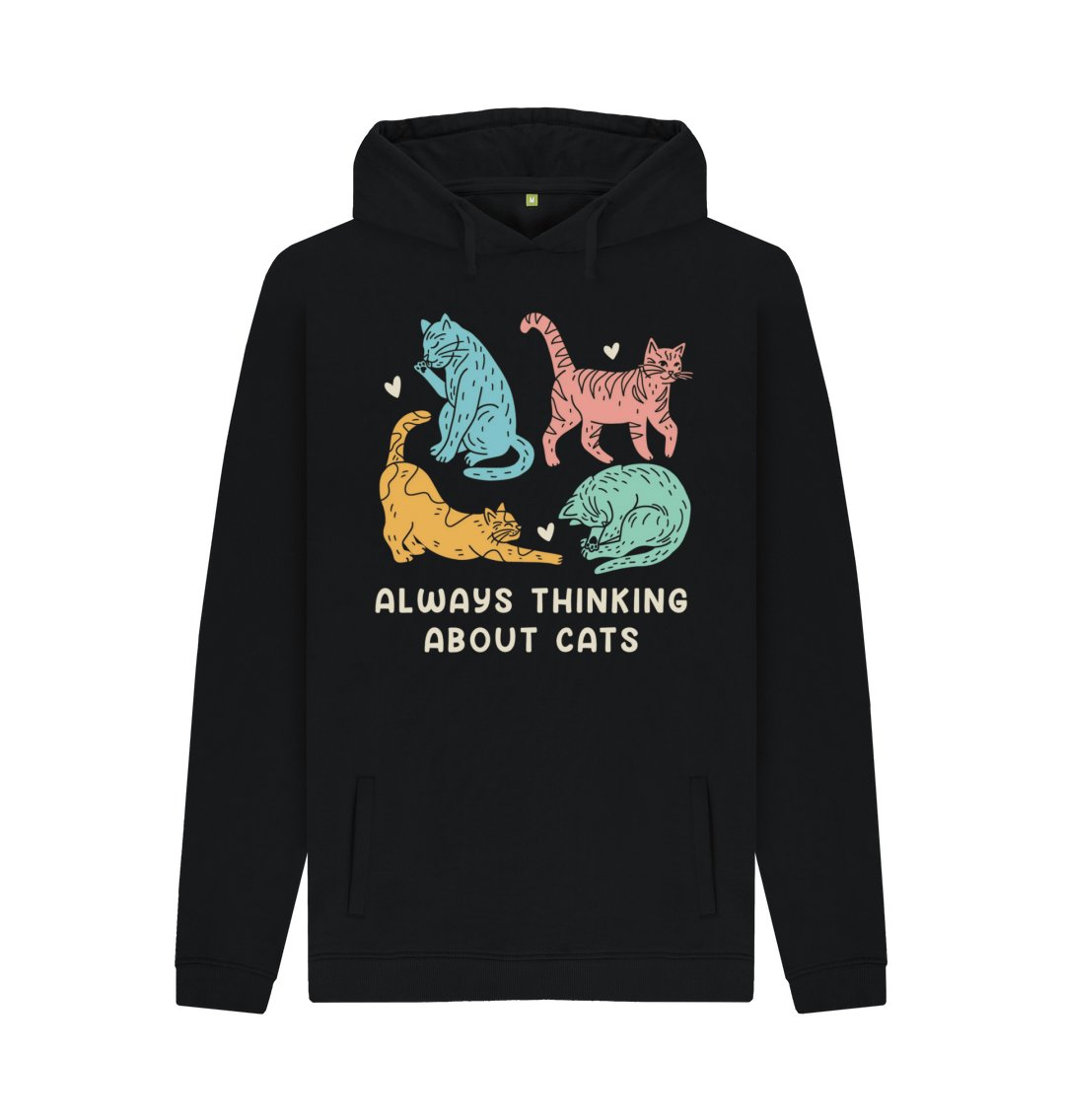 Black cat hoodie hotsell