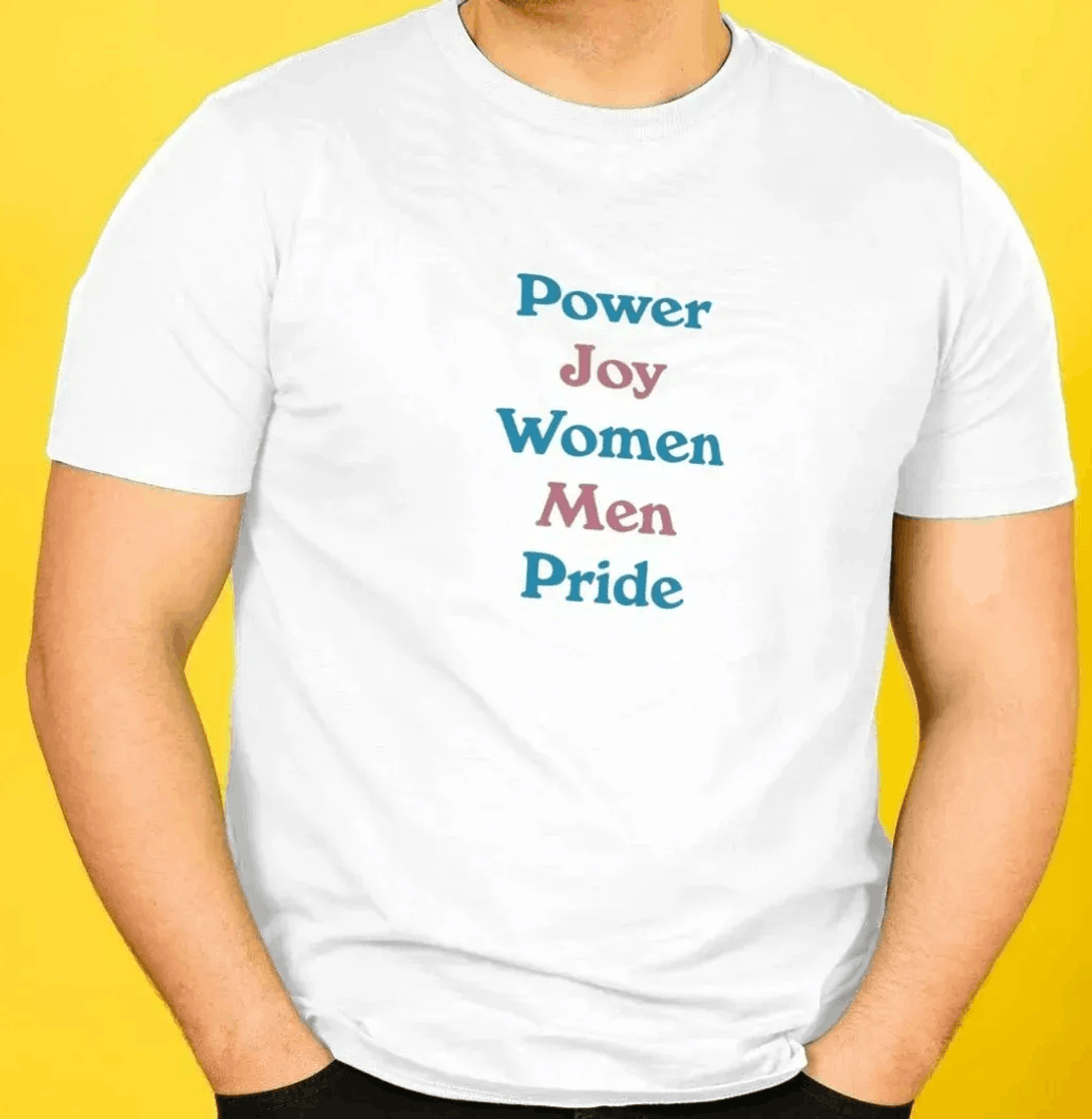 The Trans Rights Now Tee from Branded + Moniker. 