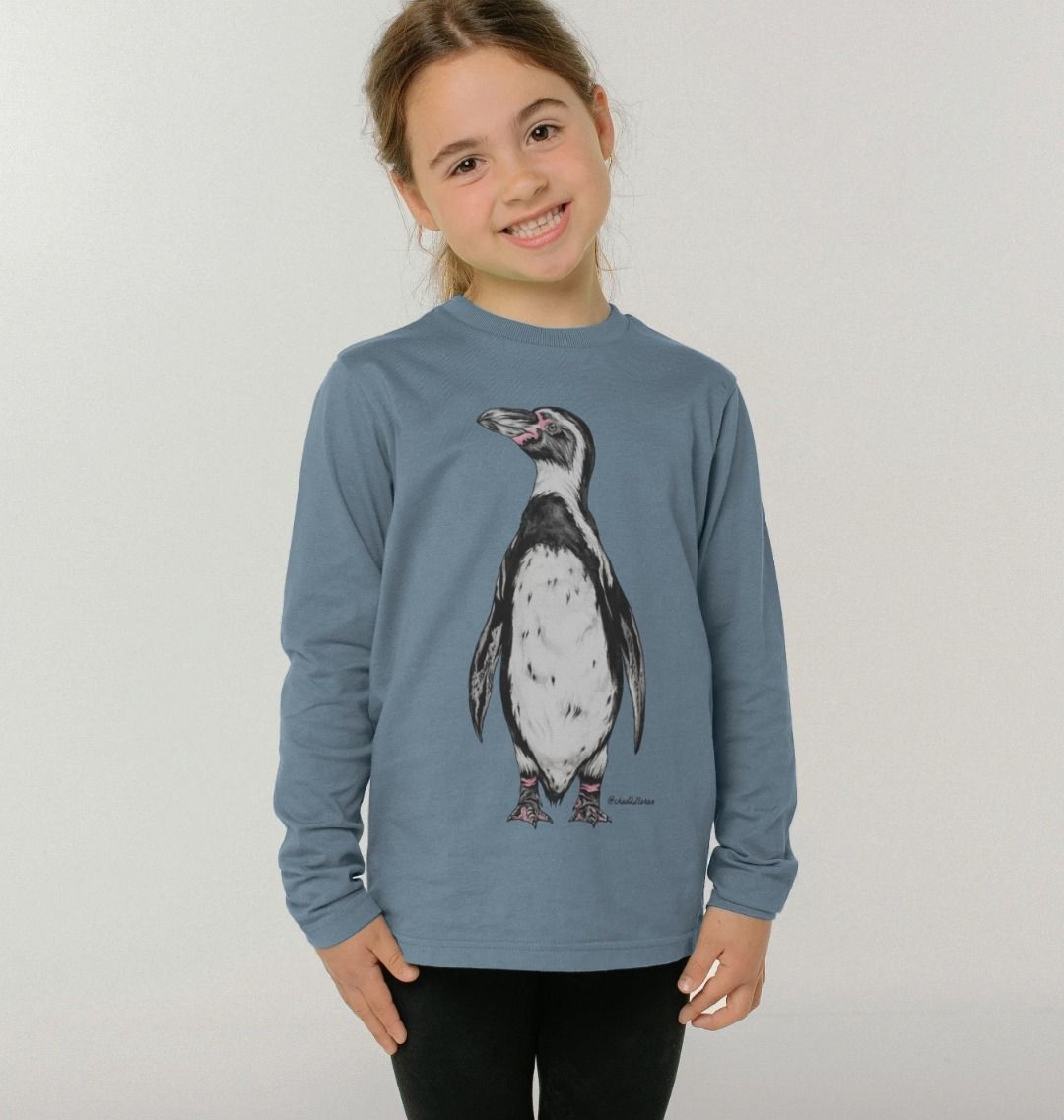 Penguin Kids Long Sleeve T Shirt