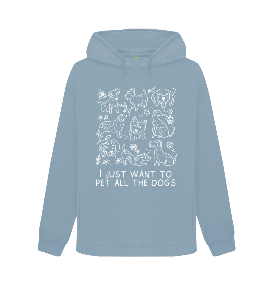 Pet All The Dogs Women s Hoodie