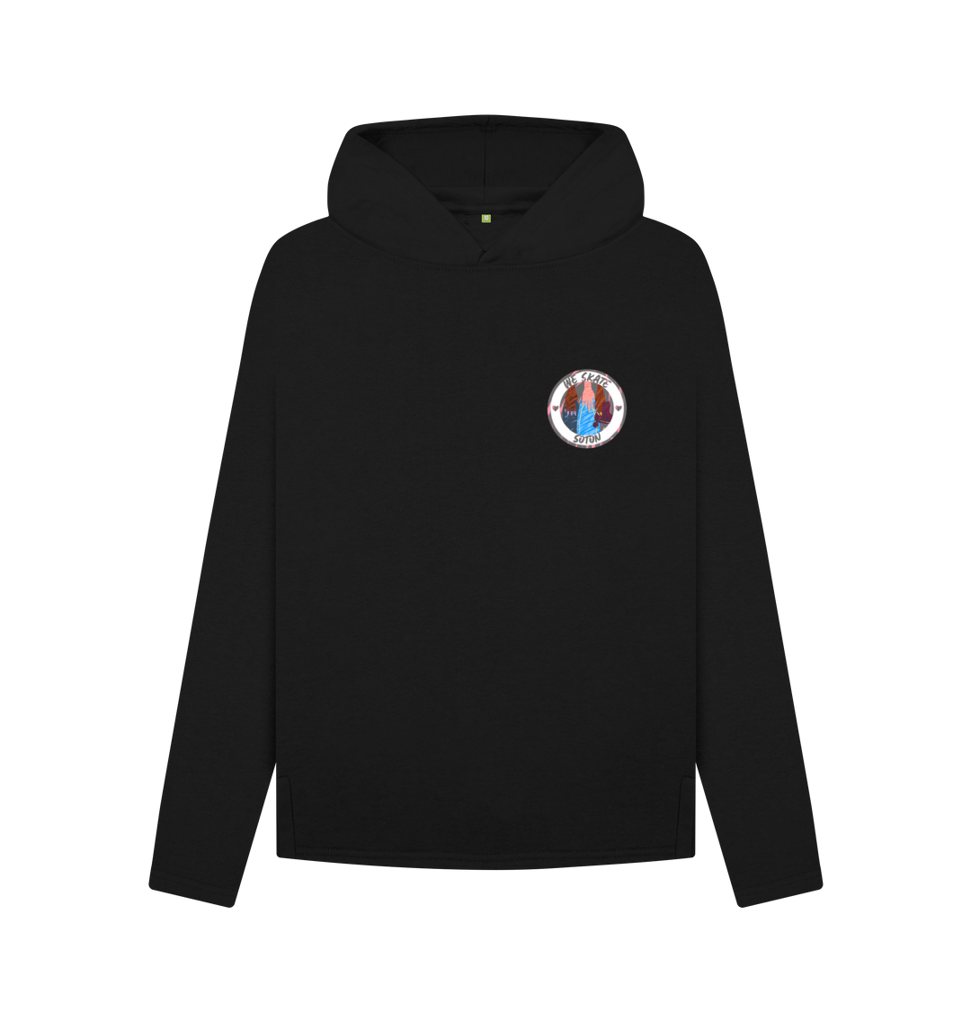 Black hoodie without pocket best sale