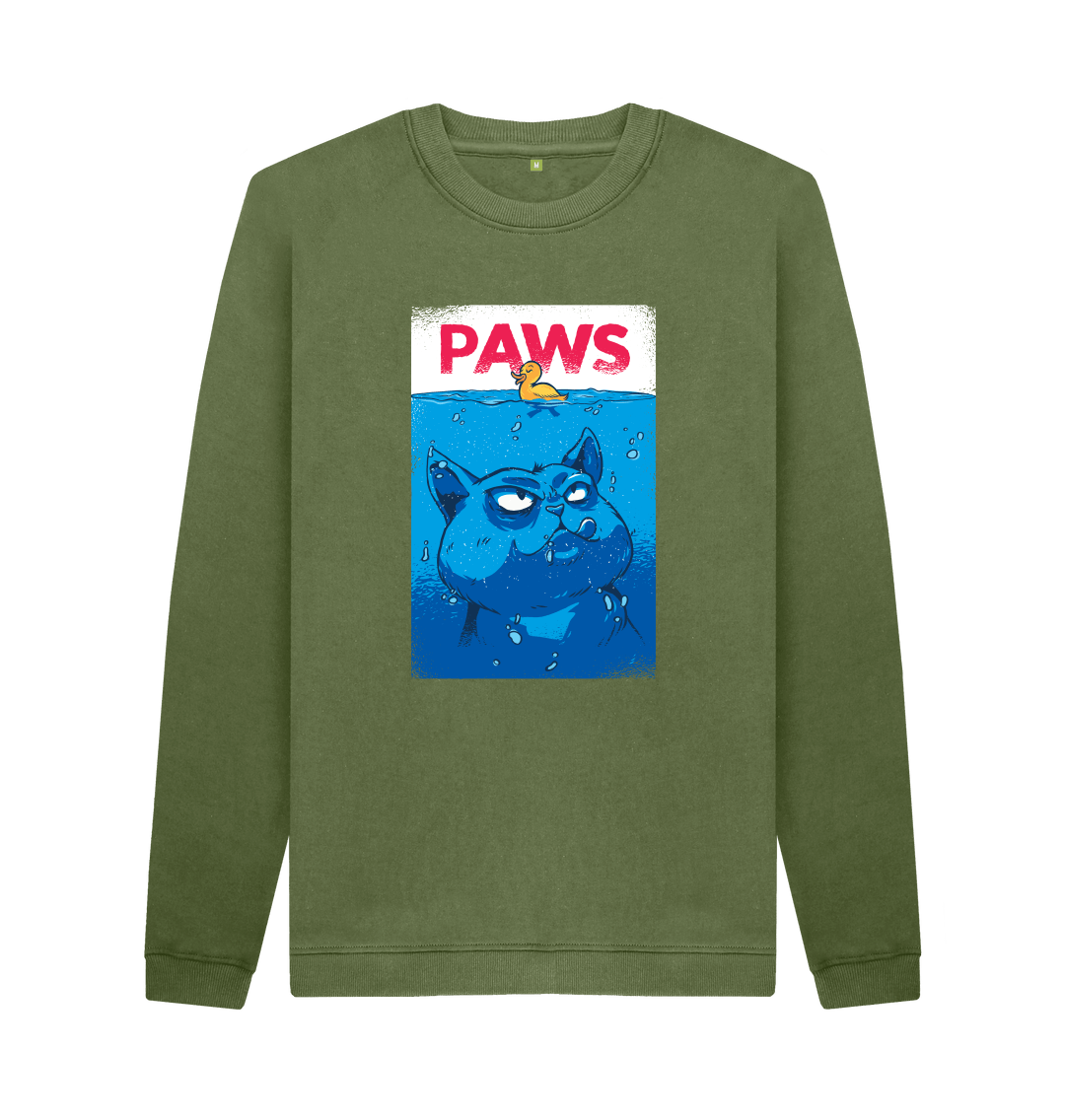 Funny Cat Jumper Paws The Movie Jaws Parody