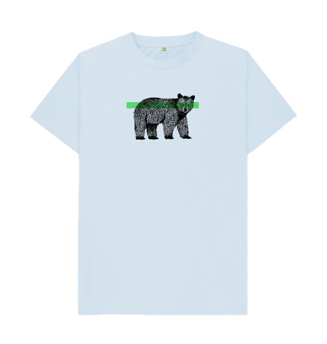 Bear and Tiger T-shirt Men's Eco-friendly T-shirt 
