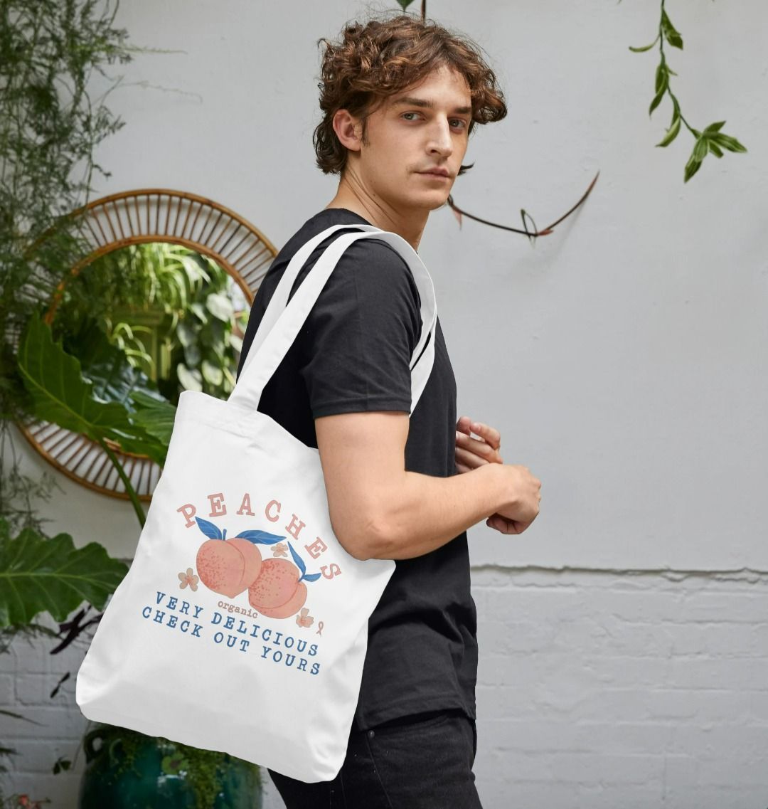 Peaches Tote Bag
