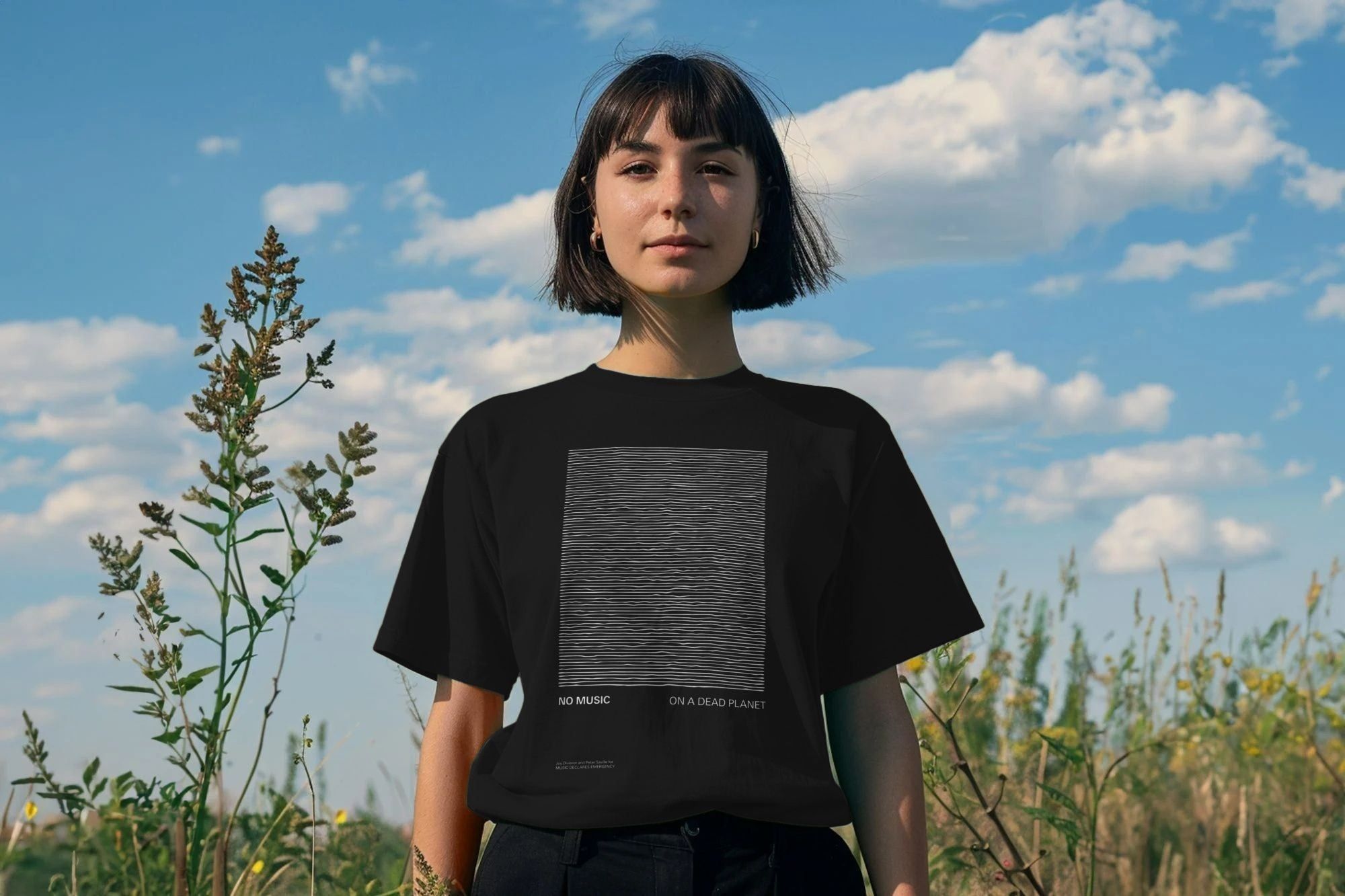 Joy Division & Peter Saville Oversized T-shirt